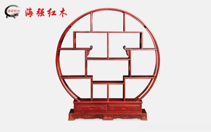 圆形多宝阁，博古架